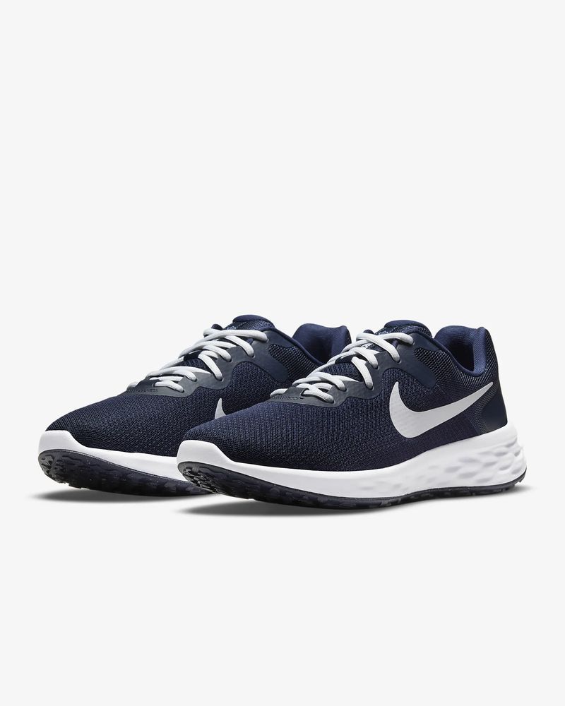 Chaussures de running Nike Revolution 6 Bleu Marine pour homme