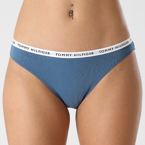Lot De 3 Culottes Femme 2828 Blanc Bleu Clair