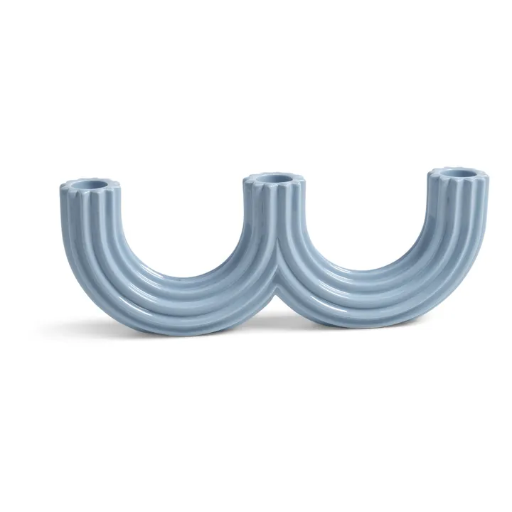 &Klevering Bougeoir Churros bleu clair | Bleu Clair