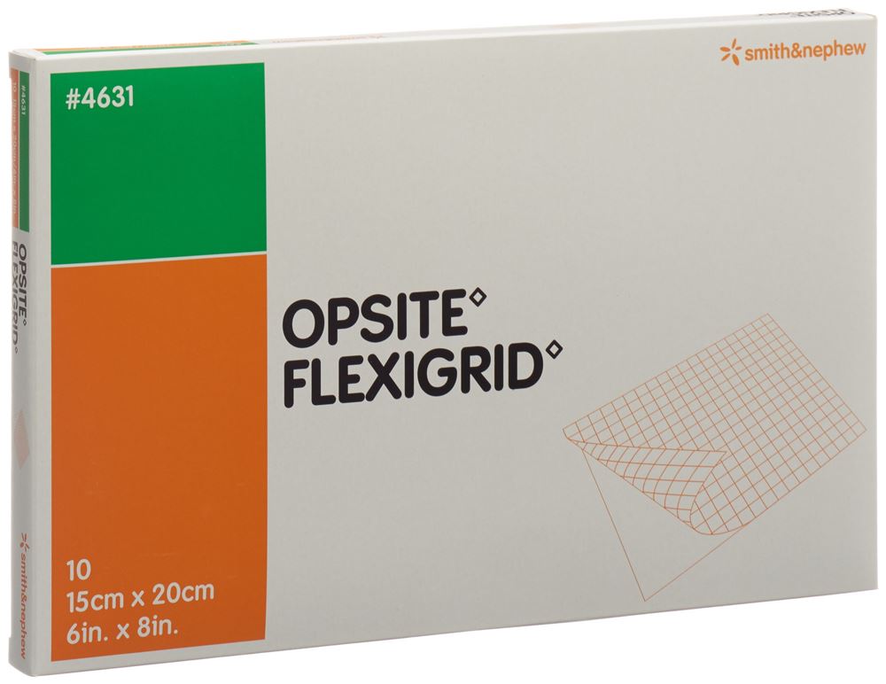 OPSITE Wundverband<br>10 × 1 Stück, Beutel, 15x20cm