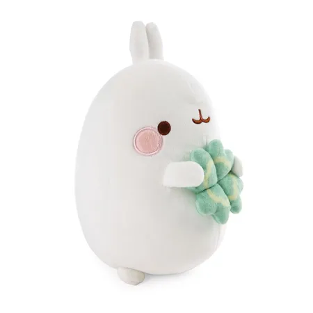 NICI Kuscheltier MOLANG mit Kleeblatt in Geschenkverpackung, 16 cm