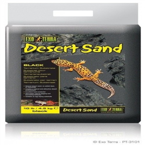 Substrato Exo-Terra Areia Preta do Deserto Odor Neutro