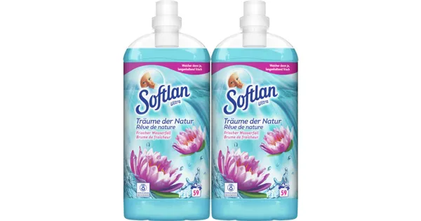 Softlan Frischer Wasserfall 2x59 Waschgänge
