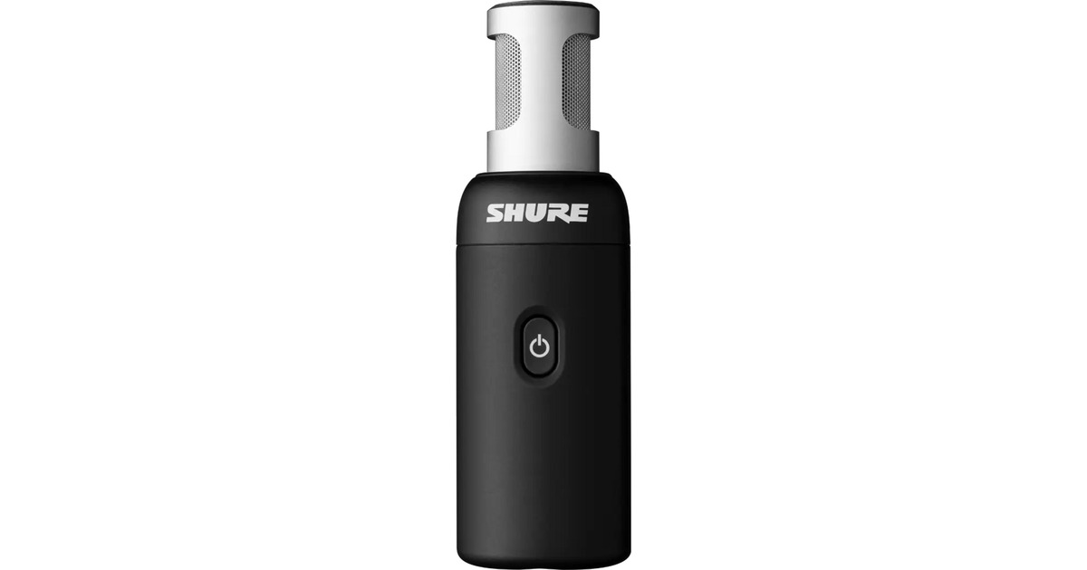 SHUREMoveMic 88+ Draadloze Video Microfoon Ontvangerset  (Zwart)