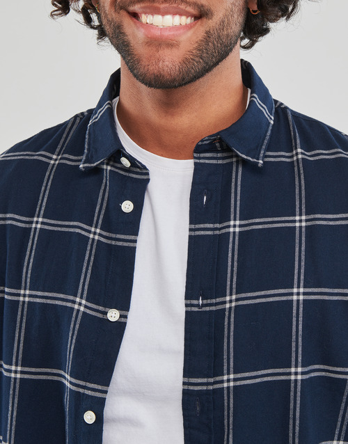 Selected - SLHSLIMOWEN-FLANNEL SHIRT LS NOOS - Marine