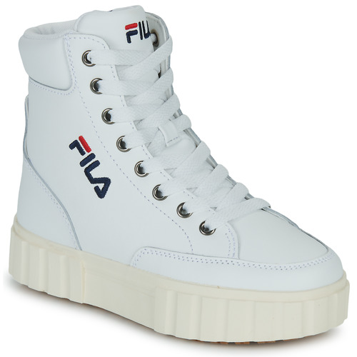 Fila - SANDBLAST HIGH - Blanc