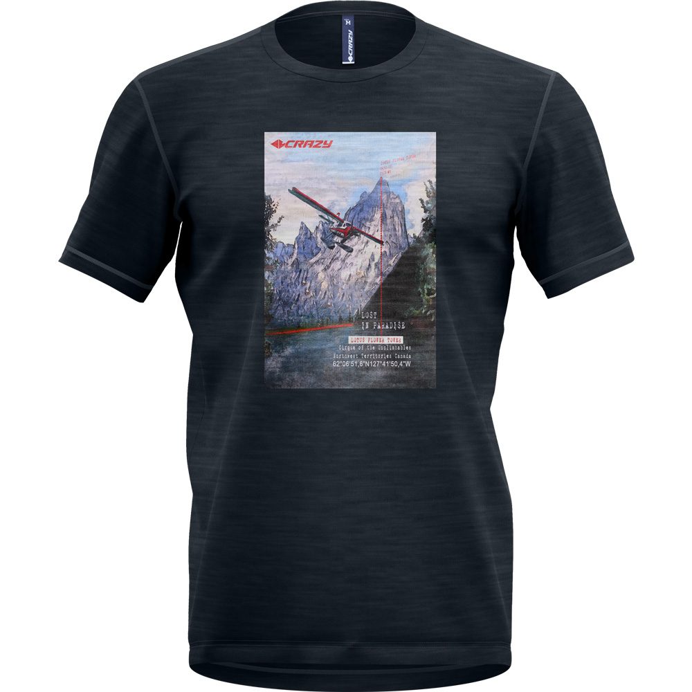 Crazy Joker T-Shirt Herren lost in paradise