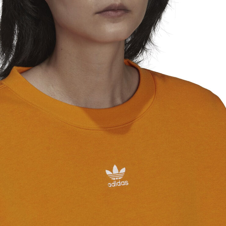 adidas adicolor fleece sweatshirt Orange