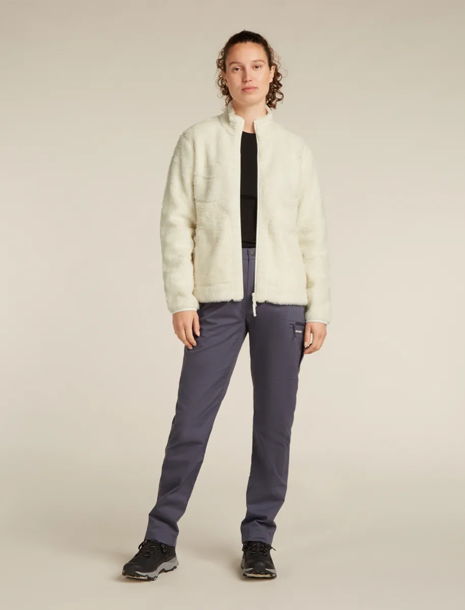 Icebreaker W Mer 800 Realfleece High Pile Ls Z Undyed