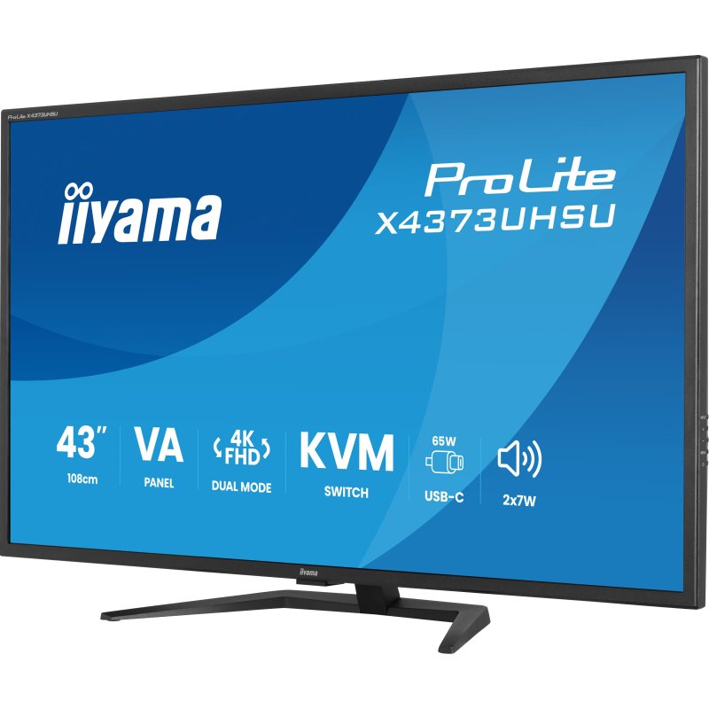 iiyama ProLite X4373UHSU-B2 écran plat de PC 108 cm (42.5
