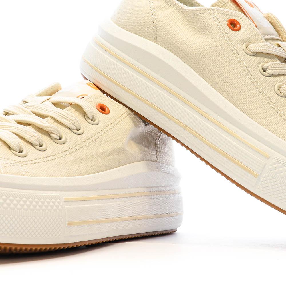 Refresh Baskets Basses Beige Femme Refresh Lona