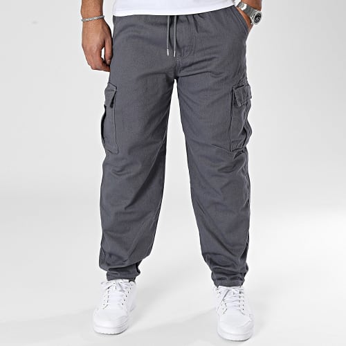 Pantalon Cargo Gris Anthracite