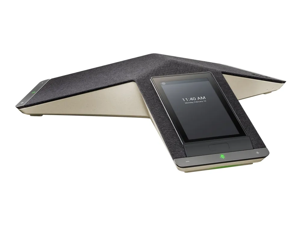 Poly Trio C60 - VoIP-telefon til konferencer - med Bluetooth interface - IEEE 802.11a/b/g/n/ac (Wi-Fi) / Bluetooth 5.0 - 5-vejs opkaldskapacitet - SIP, SRTP, SDP - 3 linier