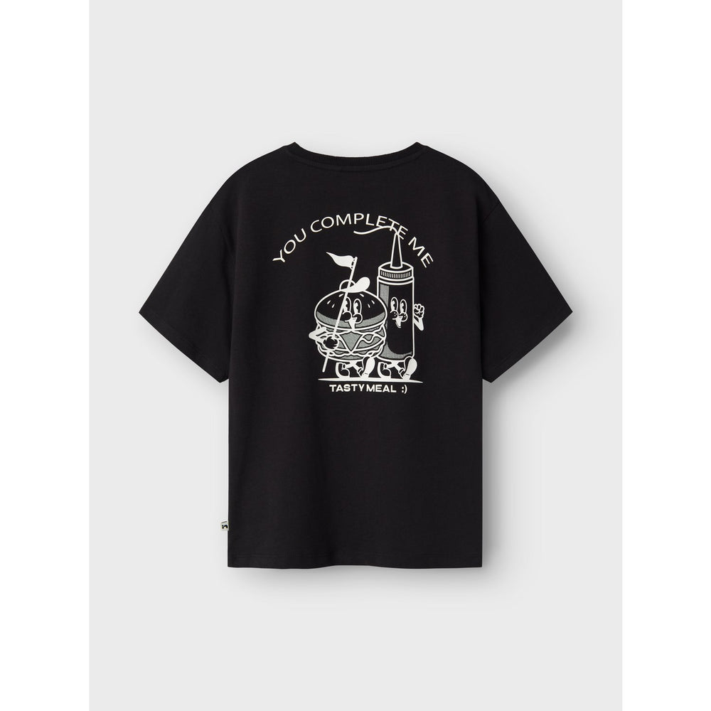Køb Name It Black Tobobbi Regular T-Shirt
