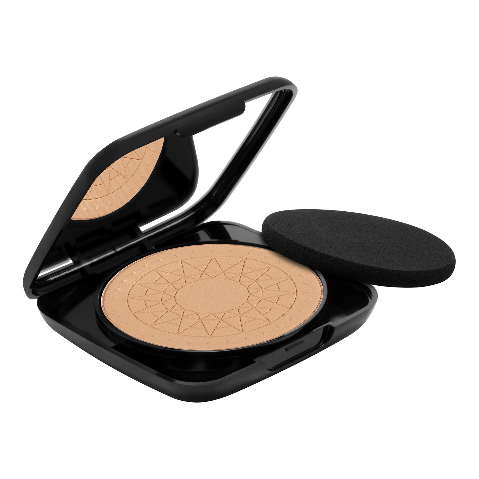 Poudre compacte longue tenue 24h Deliplus 04 Dark Gold