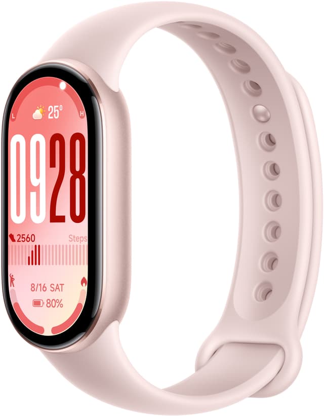 Xiaomi Smart Band 10 aktivitetsarmbånd (pink)