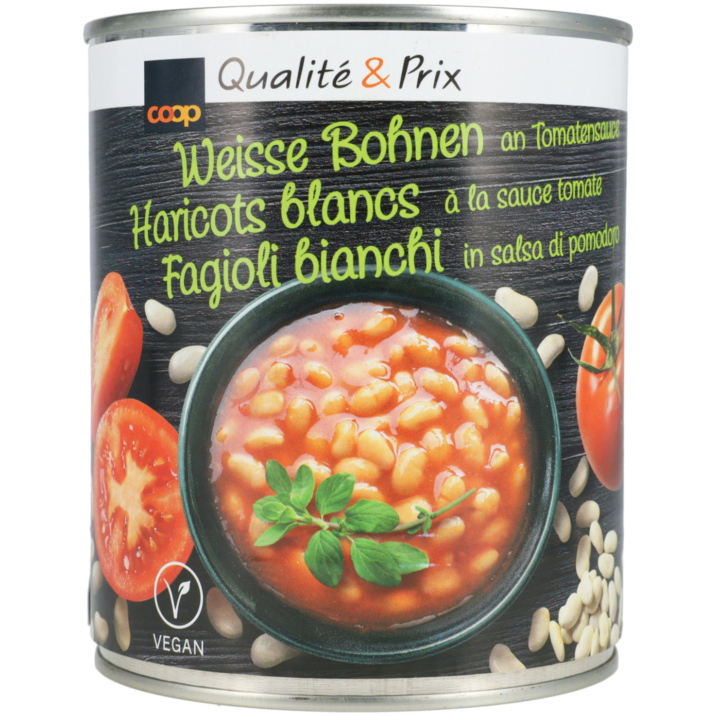 Weisse Bohnen an Tomatensauce