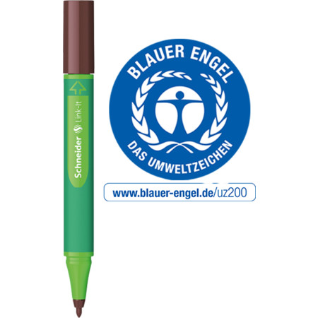 Schneider Link-It Faserschreiber - topaz-brown - 1 mm