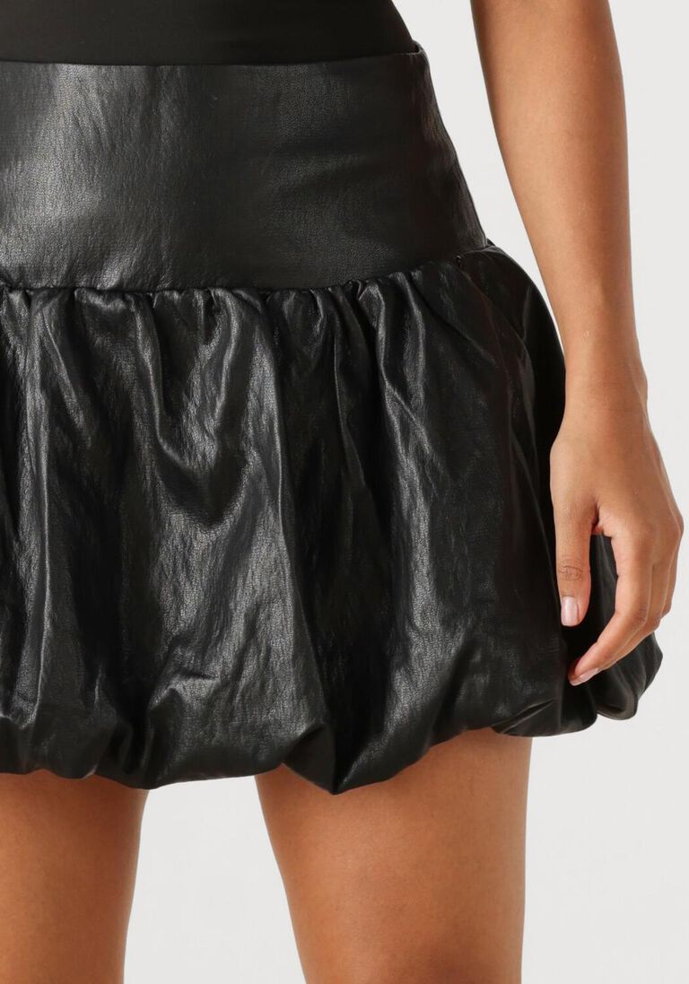 zwarte co'couture minirok gittcc balloon mini skirt