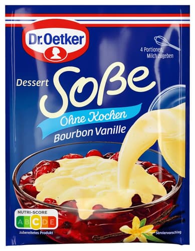 Dr. Oetker Soße ohne Kochen Bourbon-Vanille