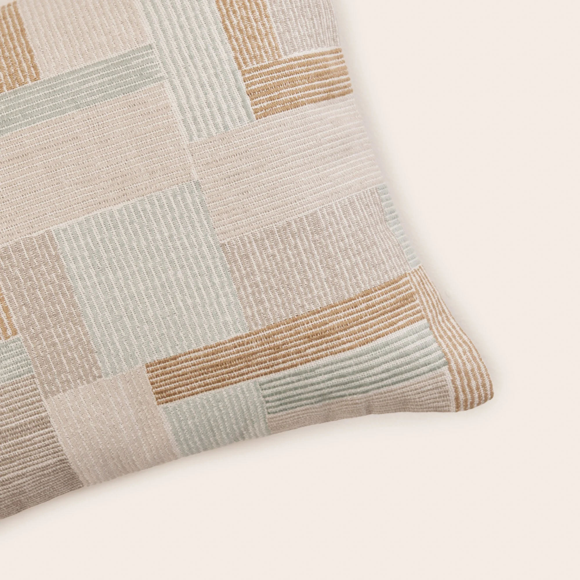 ELIASS - Housse de coussin | Beige