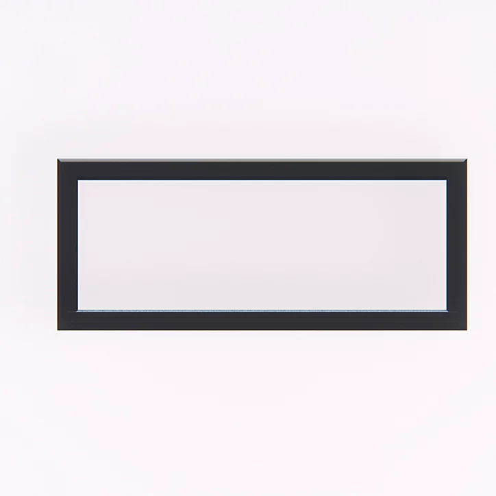 Fenêtre fixe aluminium gris anthracite H.62 x L.153 cm GoodHome