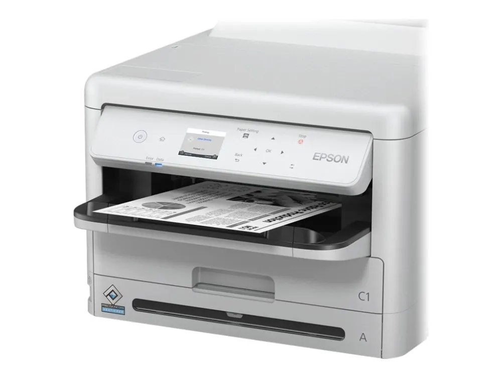 Epson WorkForce Pro WF-M5399DW - Printer - S/H - Duplex - blækprinter - A4/Legal - 1200 x 2400 dpi - op til 25 spm - kapacitet: 330 ark - USB 2.0, Gigabit LAN, Wi-Fi(ac)