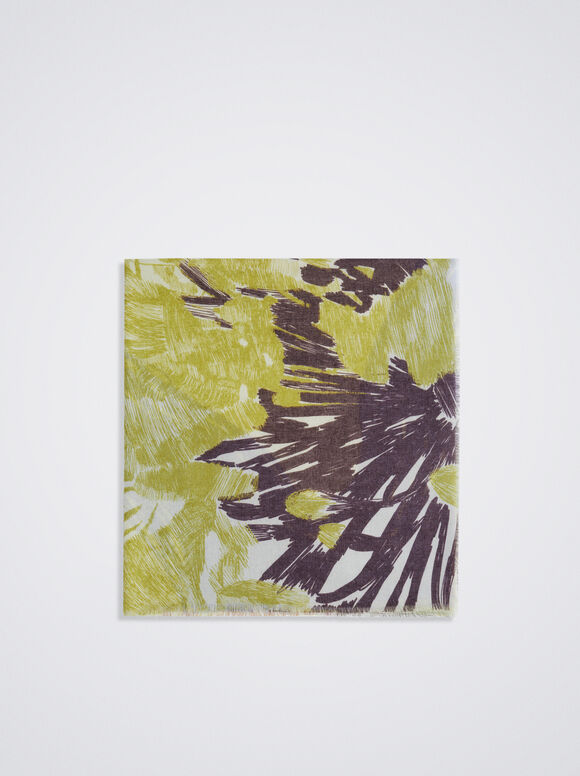 Lenço estampado - Verde