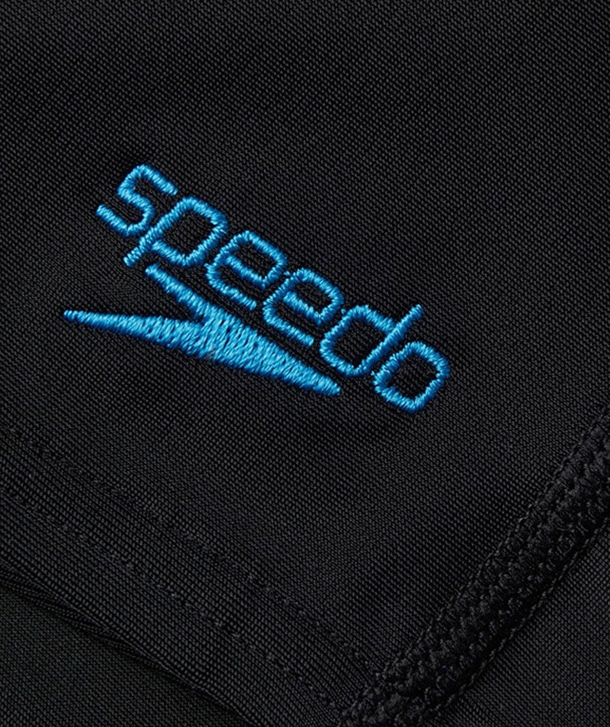 Speedo aquashorts til drenge - Allover Panel - Sort/lyseblå