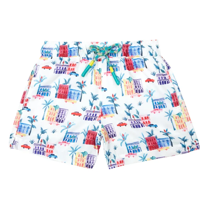 Lison Paris Short de Bain Cuba | Ecru