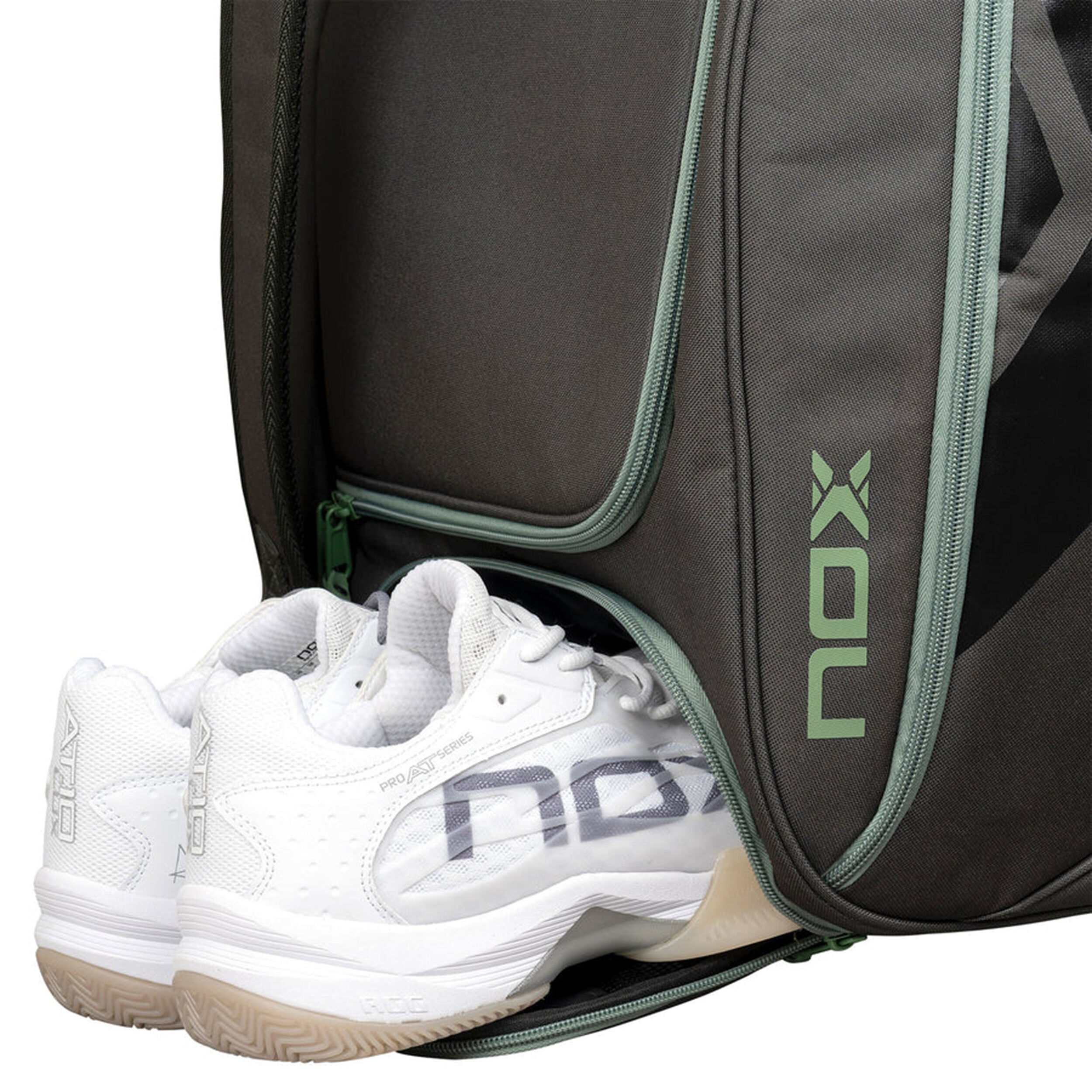 NOX AT10 Competition Sac De Padel - Noir , Vert Olive