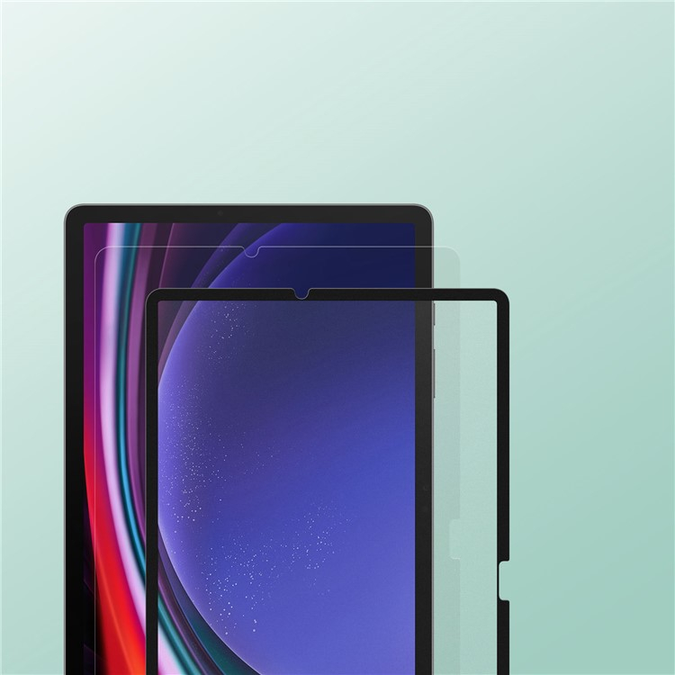 Samsung Galaxy Tab S9  Plus / S8  Plus / S7  Plus / S7 FE Papier-Textur Paper-Feel Vollbild Display Schutzfolie Wiederverwendbar