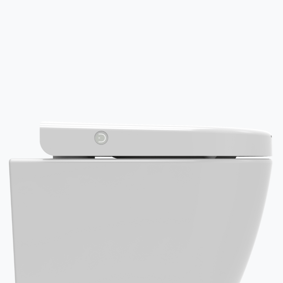 Denck PURE-D toiletbril met geïntegreerde geurafzuiging wit