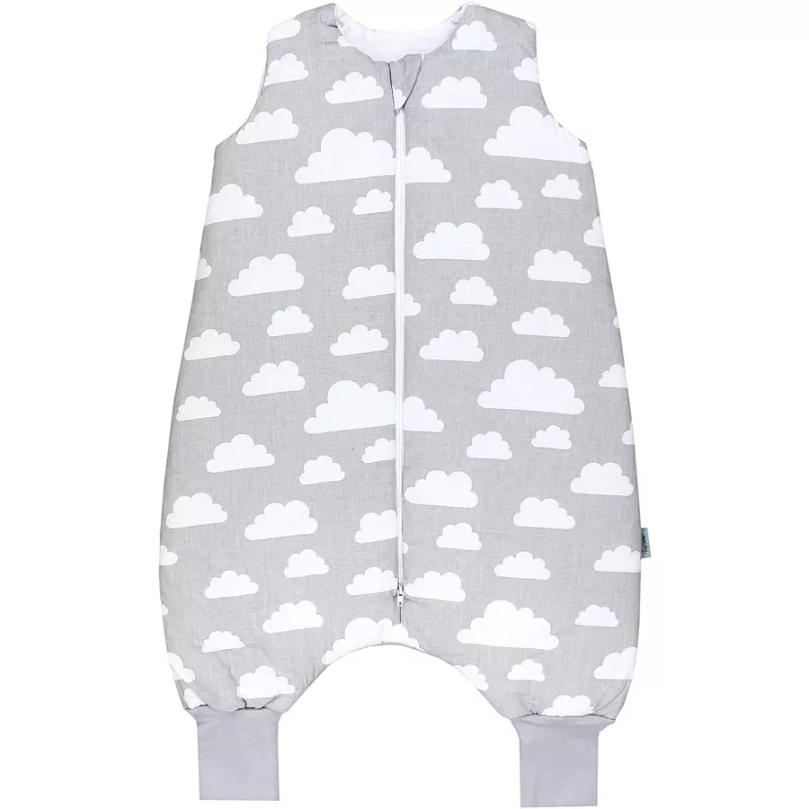 TupTam Baby Winter Schlafsack mit Beinen grau