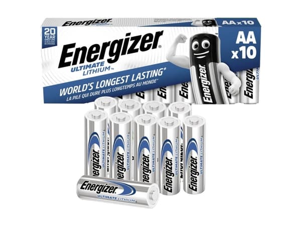 Energizer Ultimate Lithium - Batteri 10 x AA-type - Li