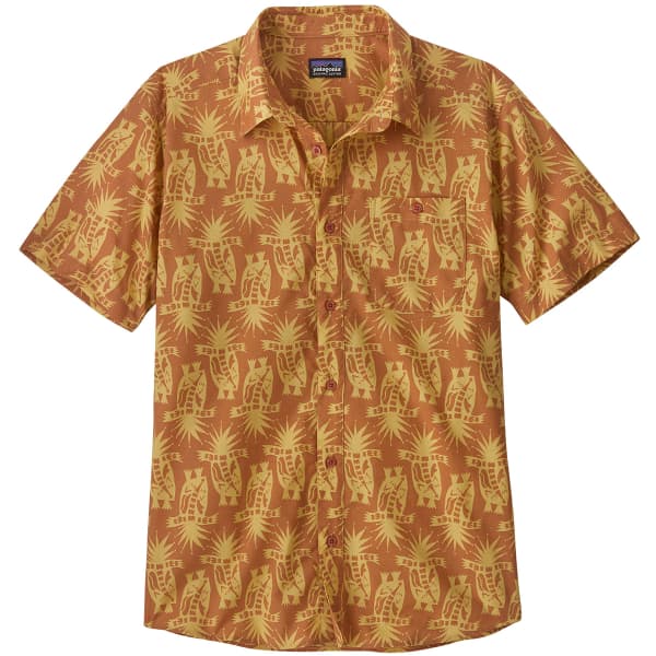 Chemise PATAGONIA M'S GO TO SHIRT SKUNKS: SIENNA CLAY