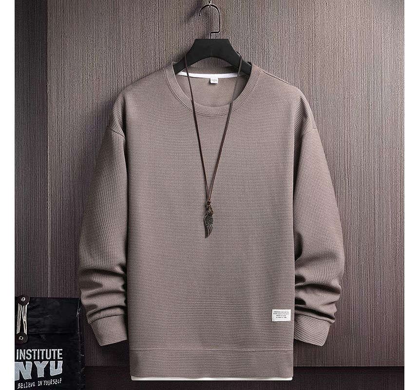 Blueforce - Sweatshirt met ronde hals en letters
