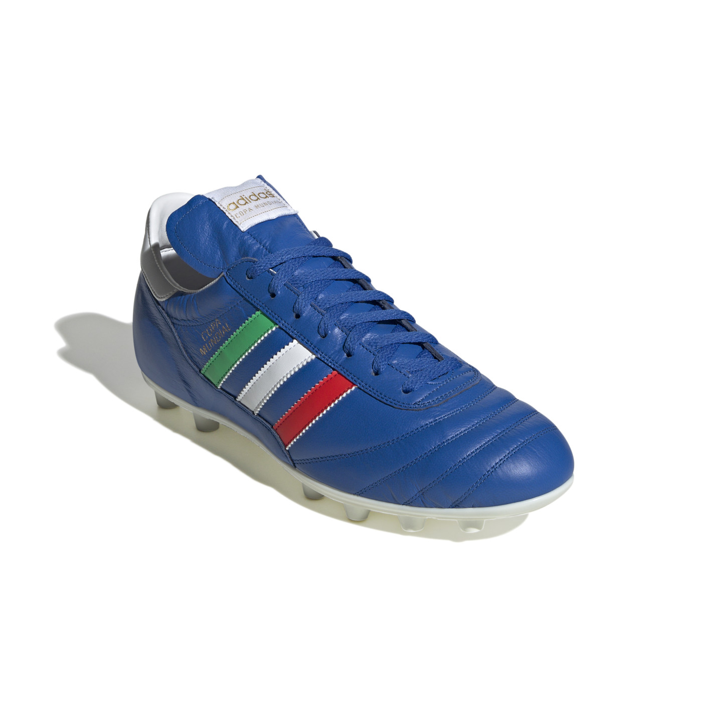 Adidas Copa Mundial Italië Gras Voetbalschoenen (FG) Blauw Groen Wit Rood