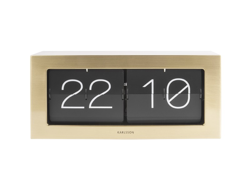 Wall/Table Clock Boxed Flip XL KA5642BK Black