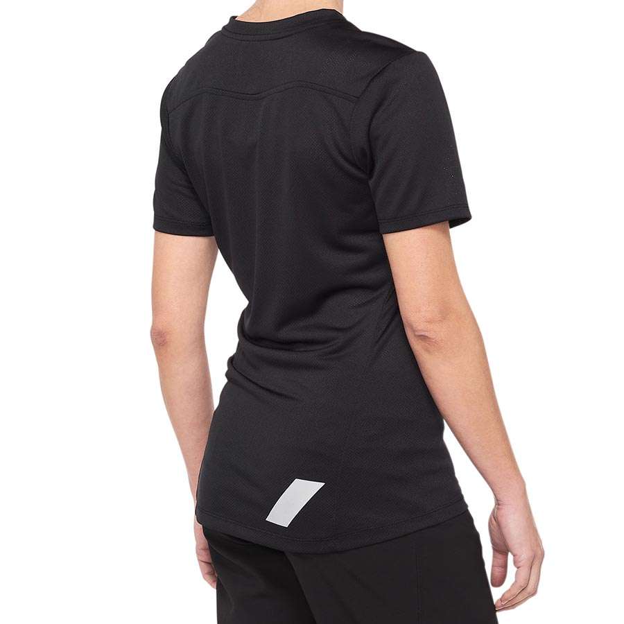 100% Ridecamp MTB Fietsshirt Korte Mouwen Zwart Dames