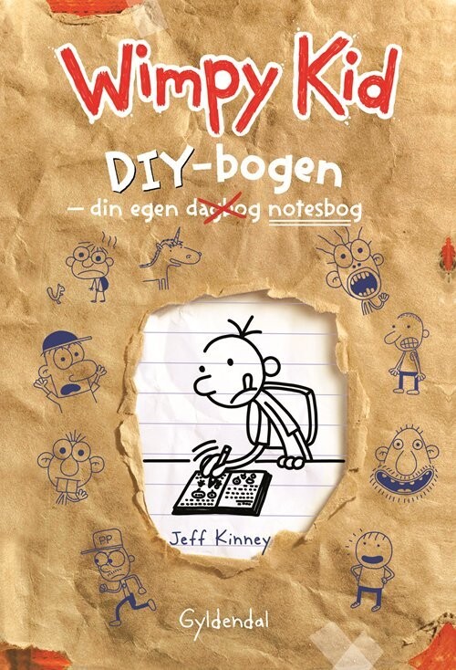 Wimpy Kid - Diy-Bogen - Jeff Kinney - Bog