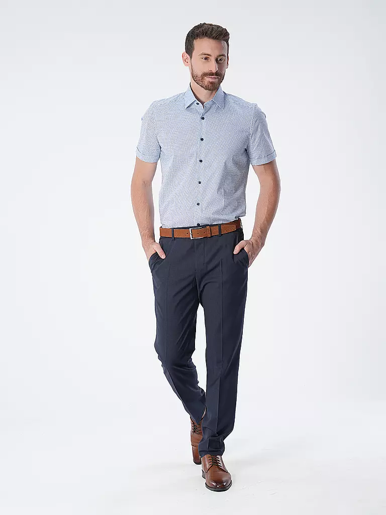 OLYMP LEVEL FIVE Hemd Body Fit blau