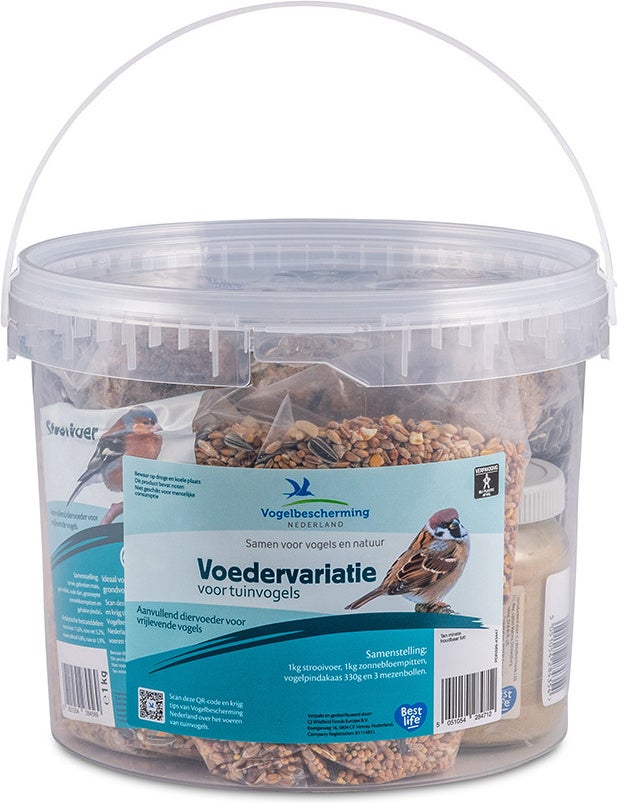 Vogelbescherming Nederland strooivoer voedervariatie 1 kg