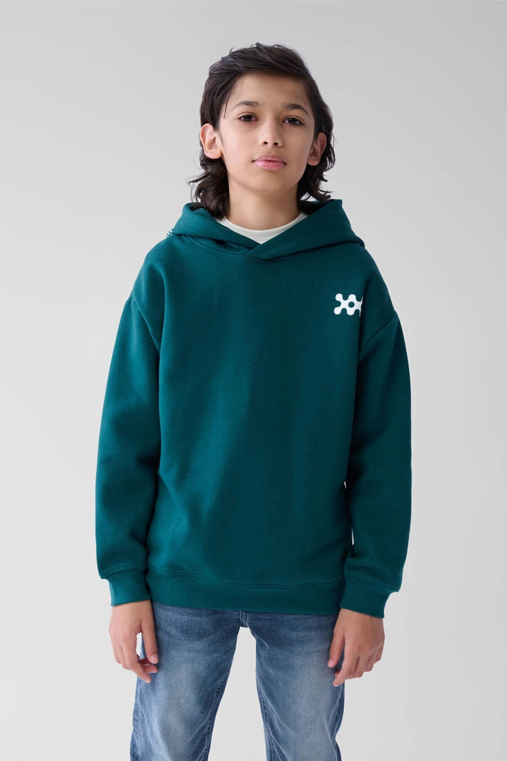 Shoeby hoodie donkergroen