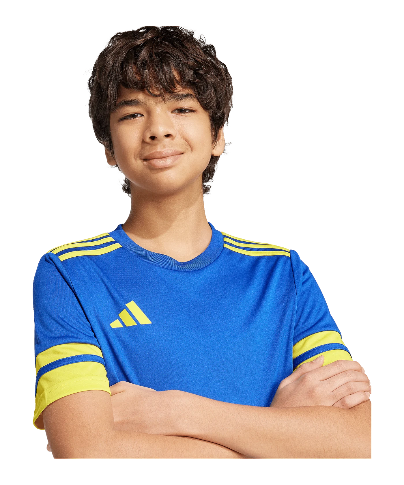 adidas Squadra 25 Trikot Kids Blau