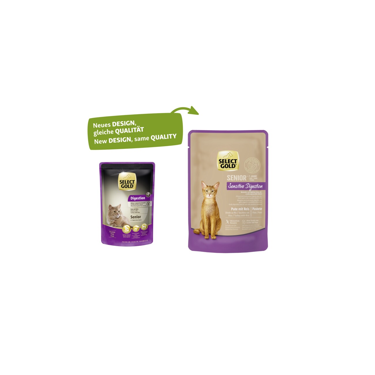 SELECT GOLD Senior Digestion +7 12x85 g