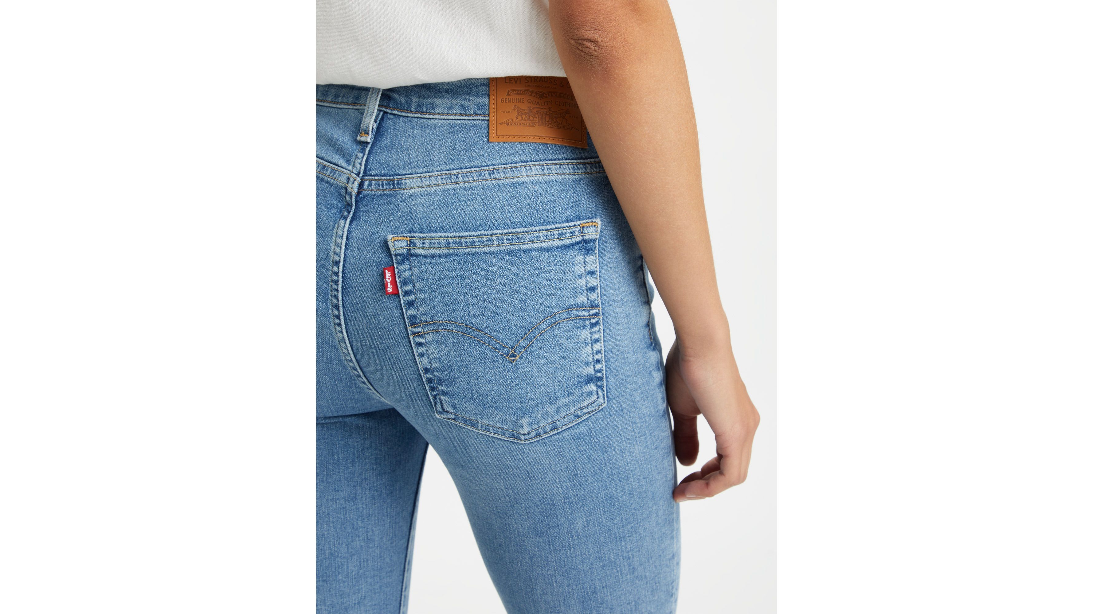 Jean 726™ taille haute flare - Light Indigo Worn In - Bleu