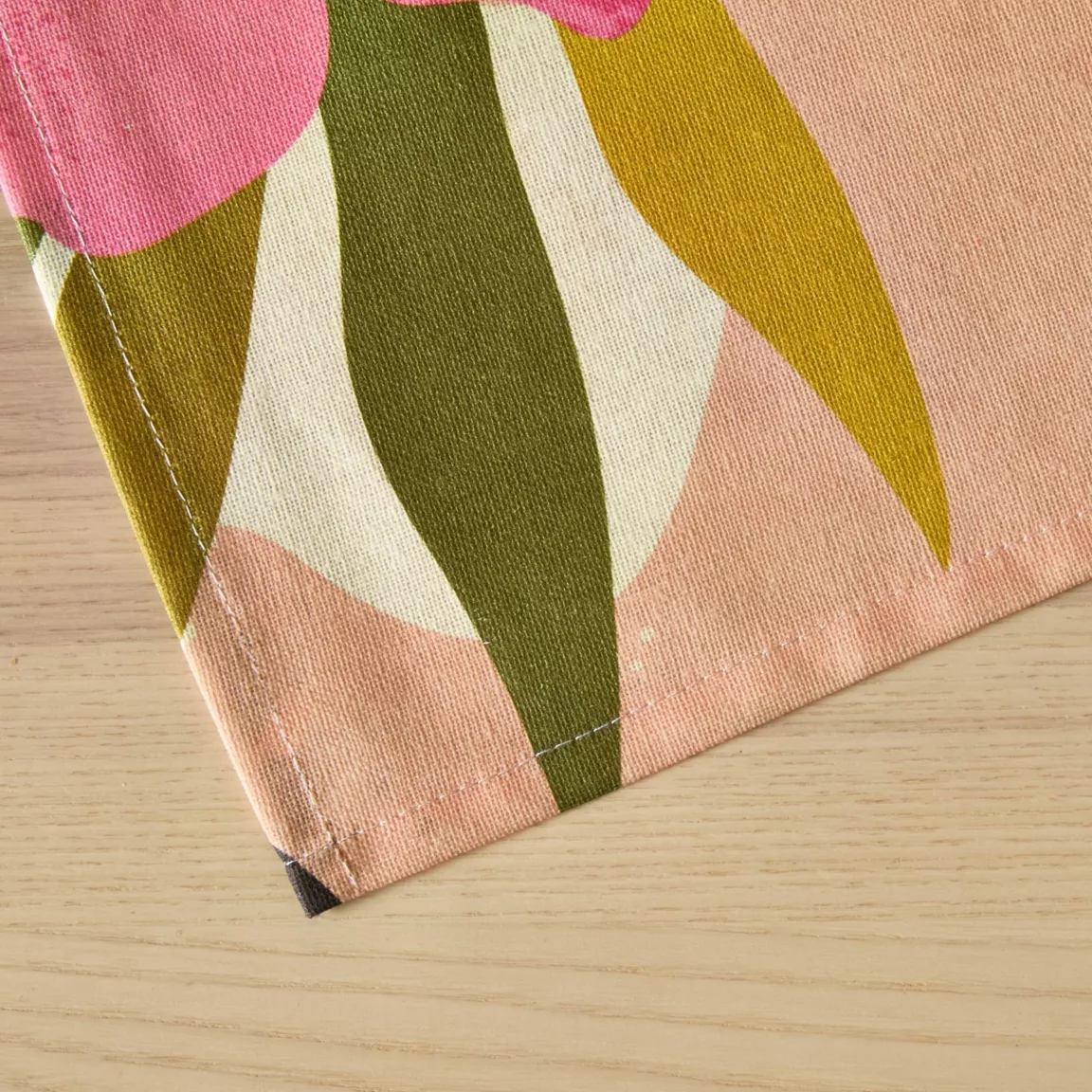 Nappe rectangulaire coton enduit (150 x 250 cm) Rio Multicolore