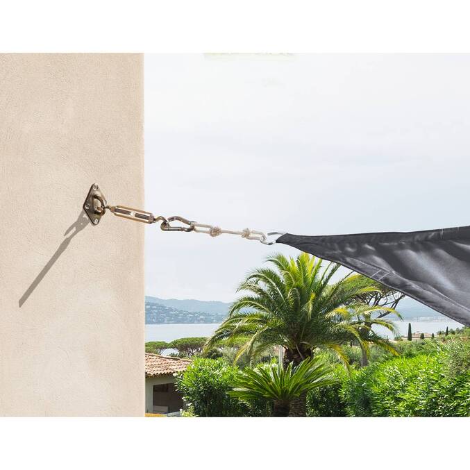 Kit de fixation pour voile d'ombrage