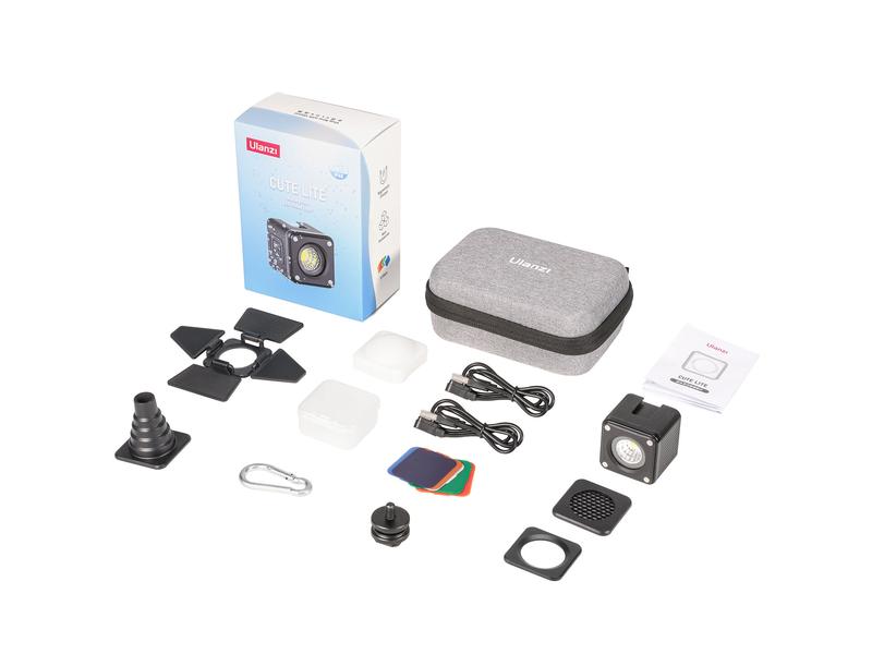 Ulanzi Videoleuchte L2 Cute Lite Waterproof Kompakte wasserdichte LED-Leuchte